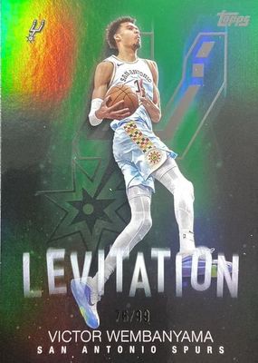 2025 Topps #L-10 Levitation - Green Rainbow /99