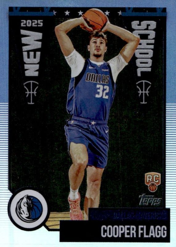 Cooper Flagg 2025 Topps #NS-1 New School Rookie SGC 9.5