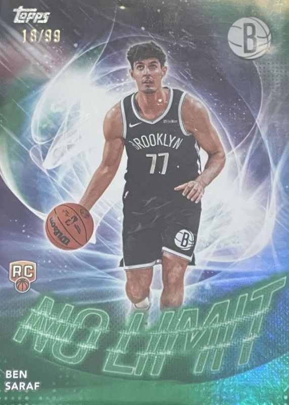 2025 Topps #NL-26 No Limit - Green Rainbow /99