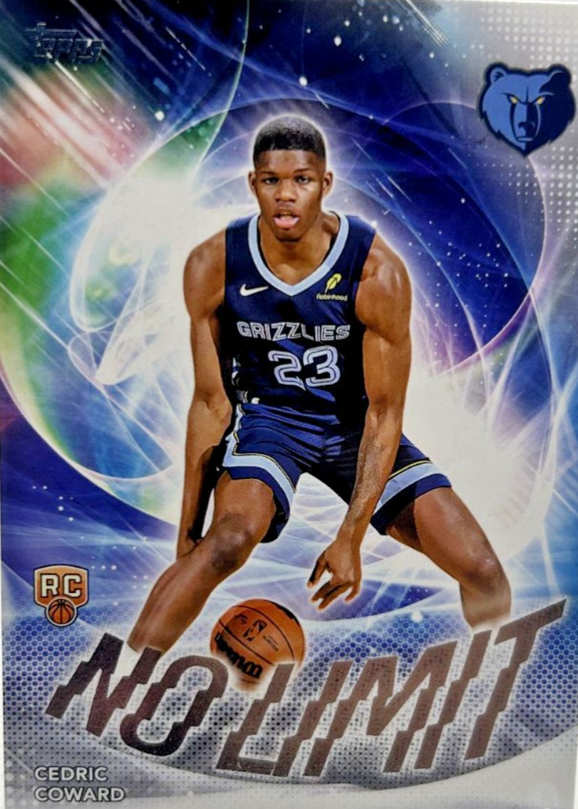 Cedric Coward 2025 Topps #NL-11 No Limit Price Guide - Sports Card