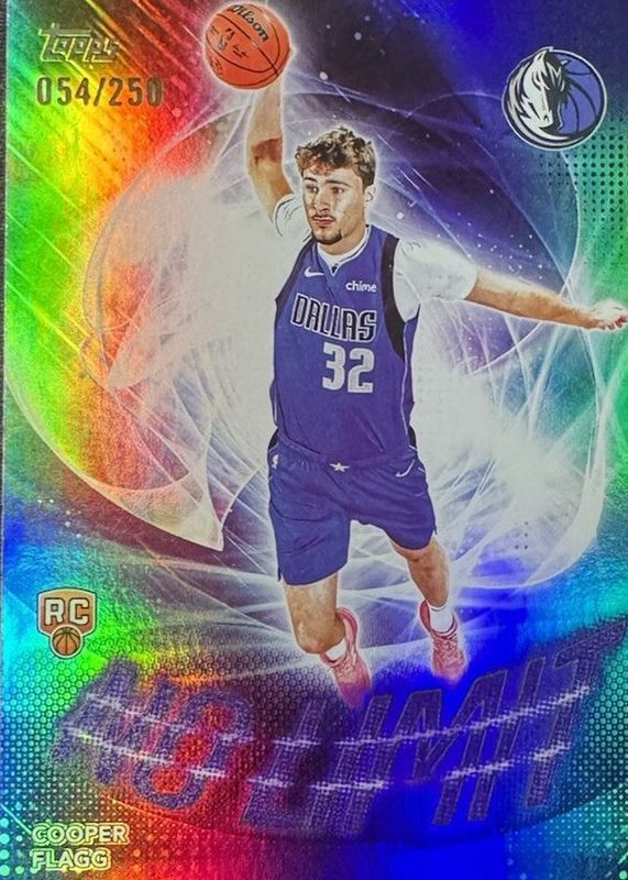 2025 Topps #NL-1 No Limit - Purple Rainbow /250