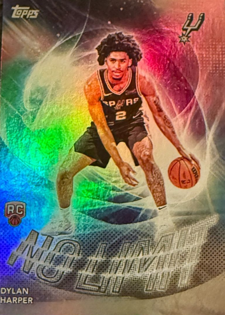 Dylan Harper 2025 Topps #NL-2 No Limit - Rainbow Foilboard Price