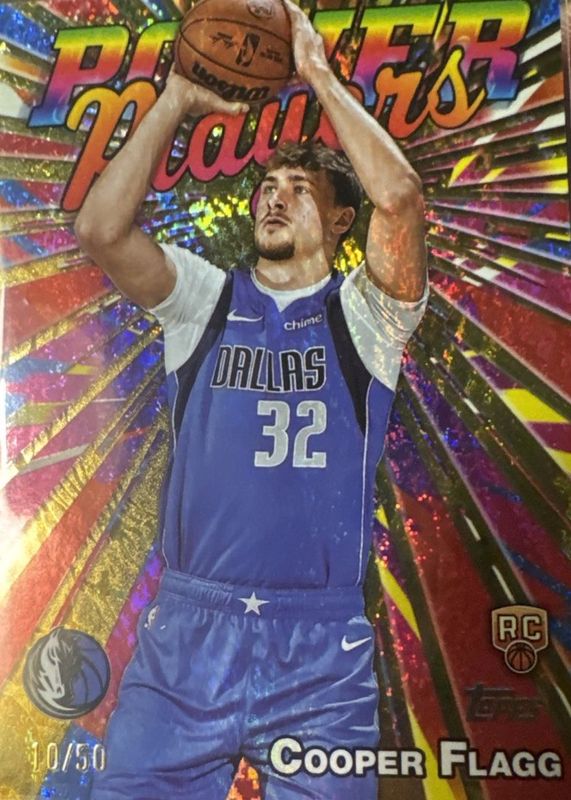 2025 Topps #PP-16 Power Players - Gold Holo Foil /50