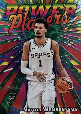 2025 Topps #PP-15 Power Players - Green Holo Foil /99