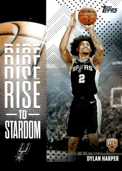 Dylan Harper 2025 Topps #RTS-2 Rise to Stardom - Orange Rainbow /25 ...
