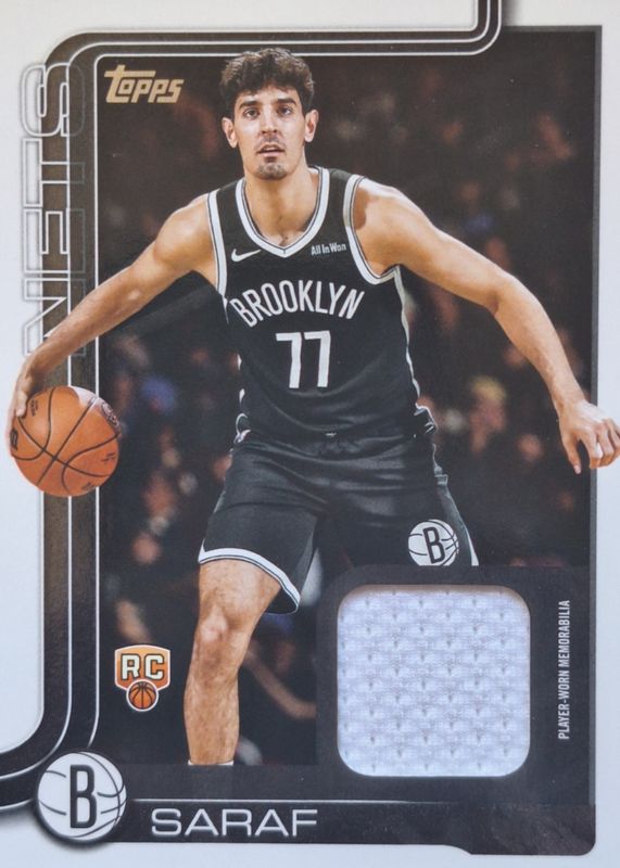 2025 Topps #FRO-BS Flagship Real One Relics