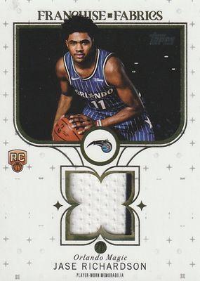 2025 Topps #FF-JR Franchise Fabrics