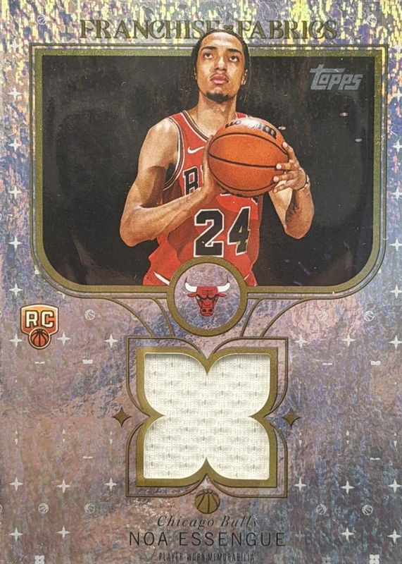 2025 Topps #FF-NE Franchise Fabrics - Holo Foil