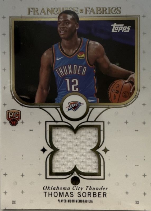2025 Topps #FF-TS Franchise Fabrics
