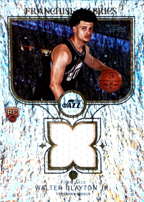 2025 Topps #FF-WC Franchise Fabrics - Holo Foil