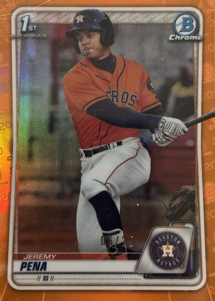 Jeremy Pena Baseball Cards Price Guide - Sports Card Investor