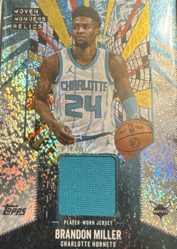 2025 Topps #WW-BM Woven Wonders Relics