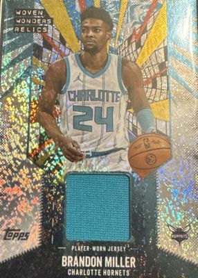 2025 Topps #WW-BM Woven Wonders Relics