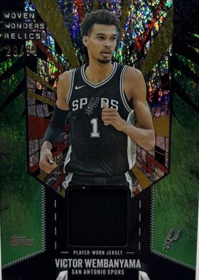 2025 Topps #WW-VW Woven Wonders Relics - Green Holo Foil /99