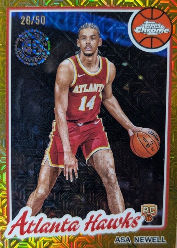 2025 Topps Silver Pack #TC-AN 1980-81 Topps Chrome - Gold Refractor /50