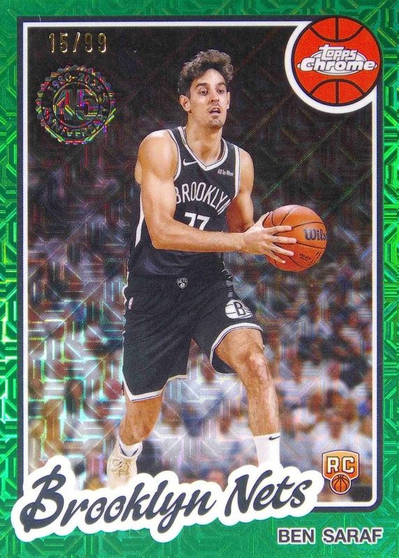 2025 Topps Silver Pack #TC-BS 1980-81 Topps Chrome - Green Refractor /99