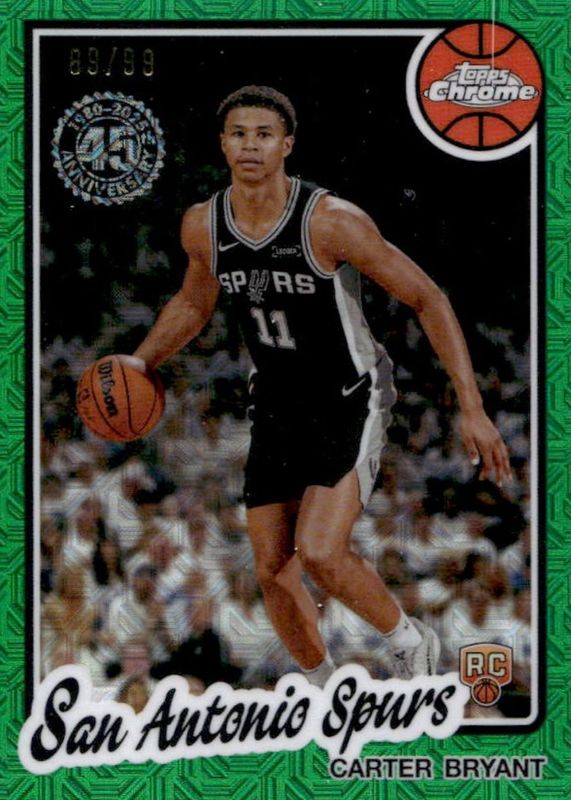 2025 Topps Silver Pack #TC-CY 1980-81 Topps Chrome - Green Refractor /99