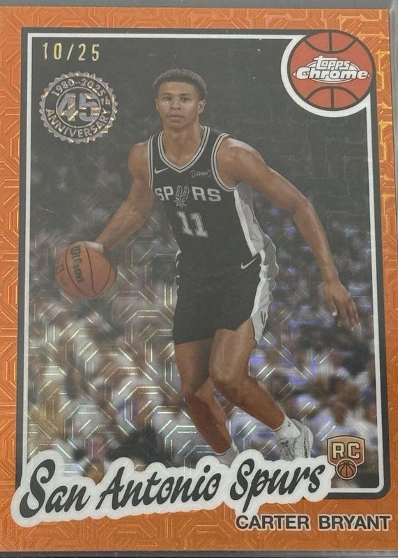 2025 Topps Silver Pack #TC-CY 1980-81 Topps Chrome - Orange Refractor /25