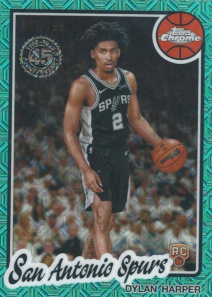Dylan Harper 2025 Topps Silver Pack #TC-DH 1980-81 Topps Chrome