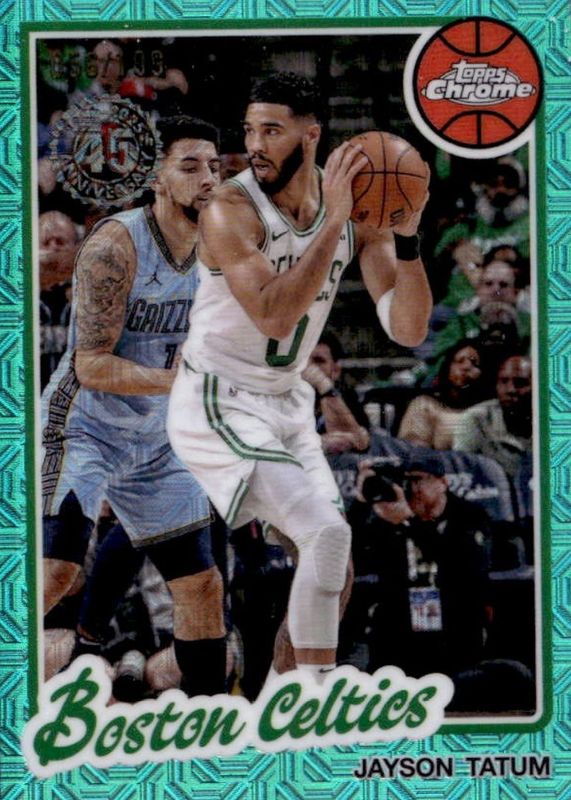 2025 Topps Silver Pack #TC-JT 1980-81 Topps Chrome - Aqua Refractor /199