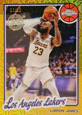 2025 Topps Silver Pack #TC-LJ 1980-81 Topps Chrome - Gold Refractor /50