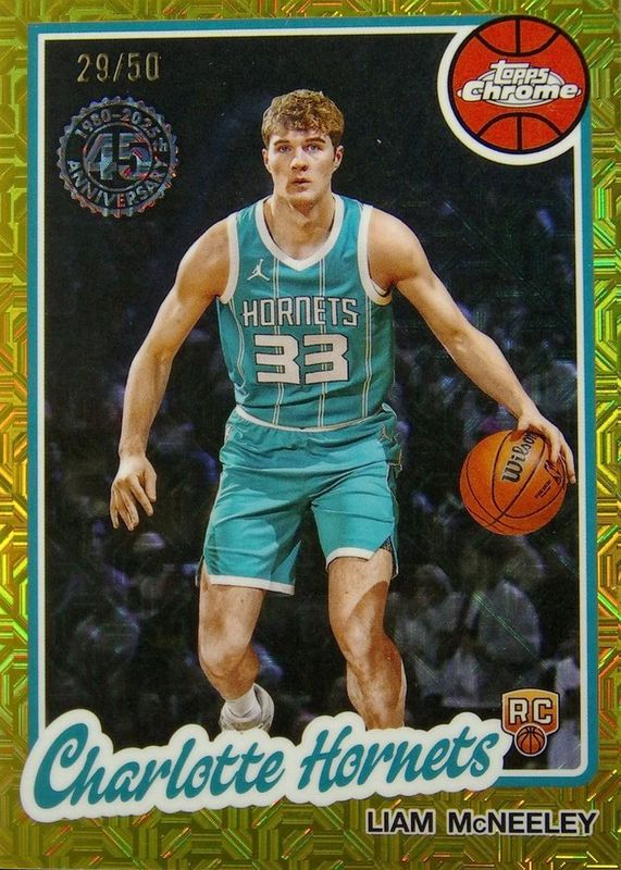 2025 Topps Silver Pack #TC-LM 1980-81 Topps Chrome - Gold Refractor /50