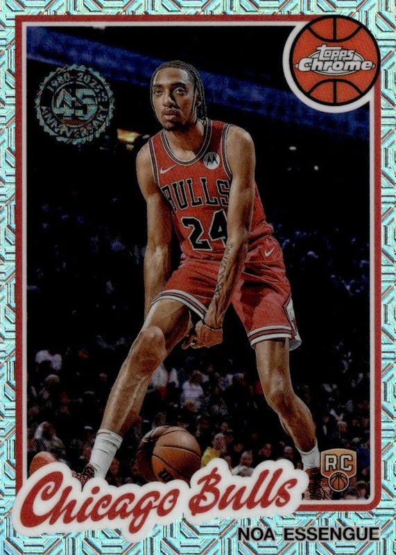 noaページ Noa Essengue 2025 Topps Silver Pack #TC-NE 1980-81 Topps Chrome