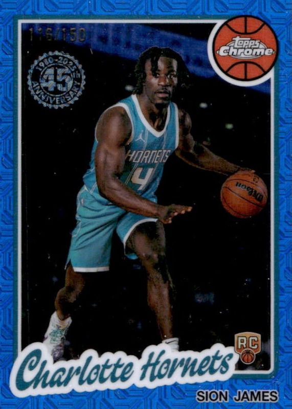 2025 Topps Silver Pack #TC-SJ 1980-81 Topps Chrome - Blue Refractor /150