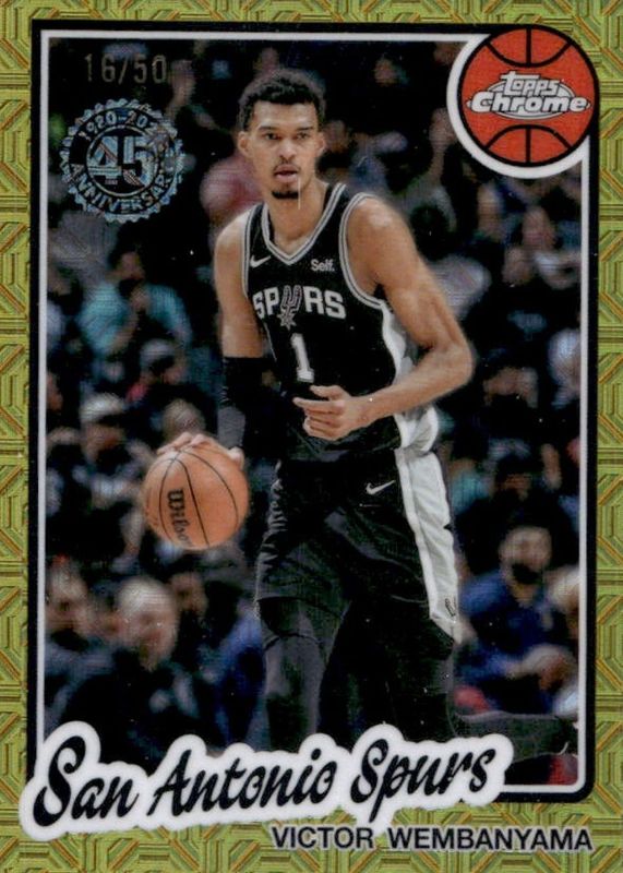 Victor Wembanyama 2025 Topps Silver Pack #TC-VW 1980-81 Topps