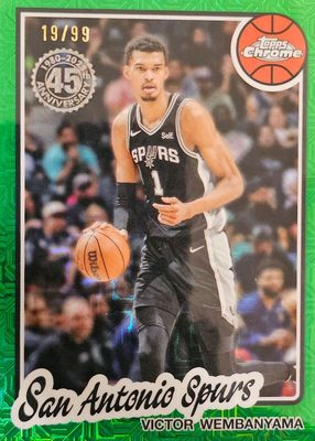 2025 Topps Silver Pack #TC-VW 1980-81 Topps Chrome - Green Refractor /99