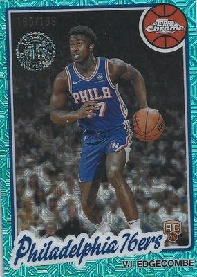 2025 Topps Silver Pack #TC-CE 1980-81 Topps Chrome - Aqua Refractor /199