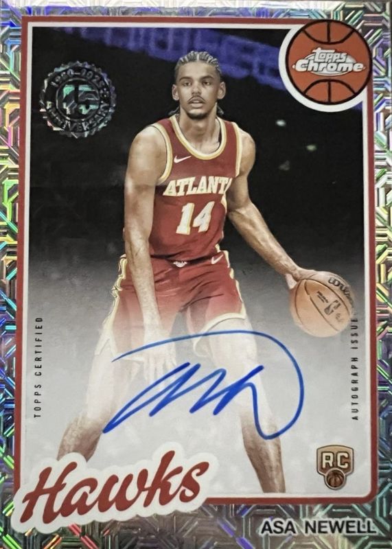 2025 Topps Silver Pack #80CR2-AN 1980-81 Topps Chrome Rookie Autographs