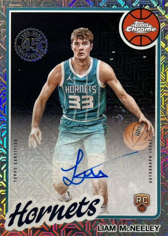 2025 Topps Silver Pack #80CR2-LM 1980-81 Topps Chrome Rookie Autographs