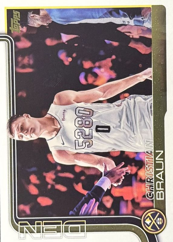 2025 Topps #102 Golden Mirror Image Variation /(SSP)