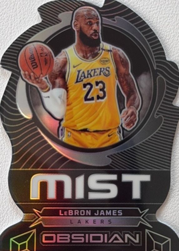 LeBron James 2024 Obsidian #15 Mist /(SSP) RAW