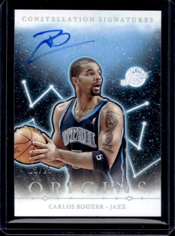 2024 Obsidian #1 2024 Panini Origins Basketball - Constellations Signatures /25