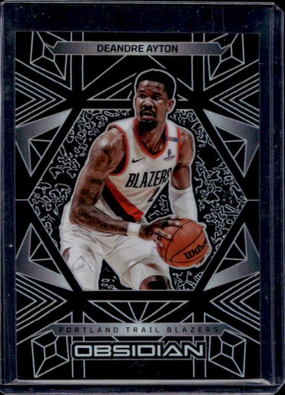 Deandre Ayton 2024 Obsidian #117 Base RAW