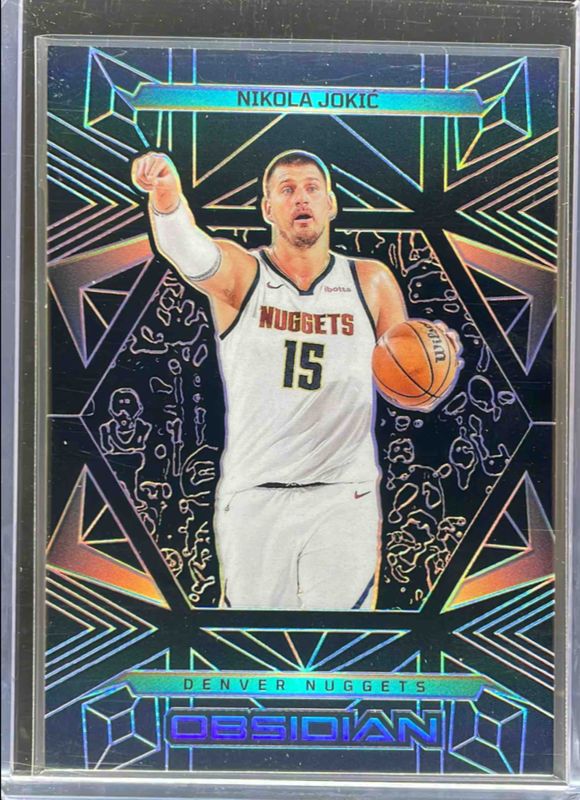 Nikola Jokic 2024 Obsidian #52 Base RAW
