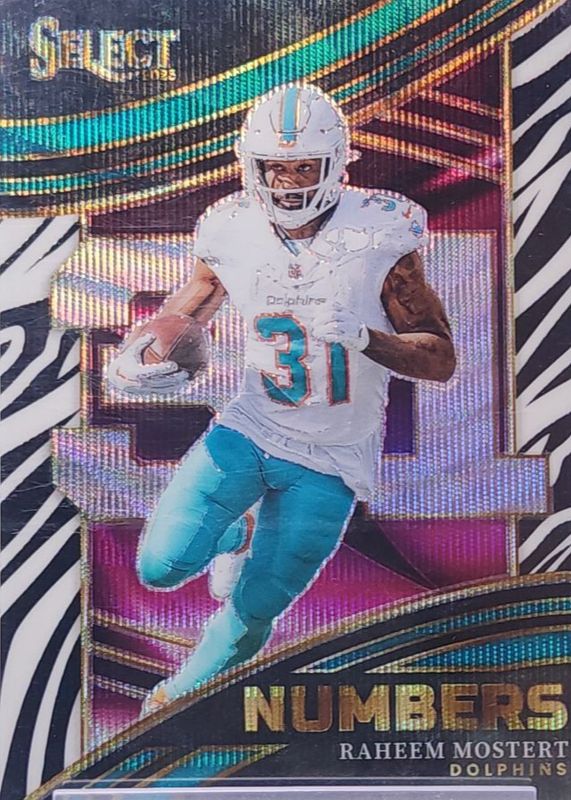 2023 Select #NMB-RMO Select Numbers - Zebra /(SSP)