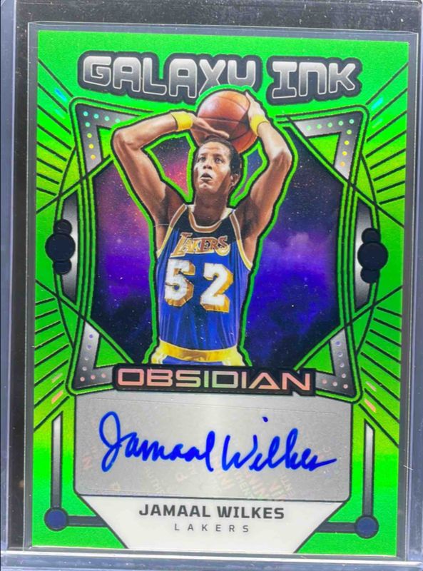 2024 Obsidian #26 Galaxy Ink - Electric Etch Green Flood /25