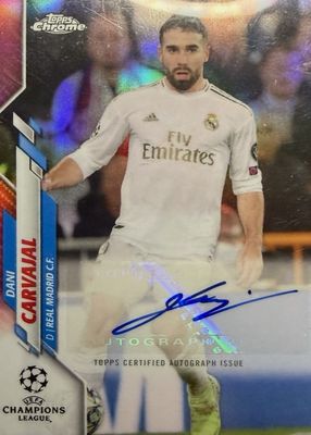 2019 Topps Chrome UEFA Champions League #CA-DAC Autographs - Red Refractor /10