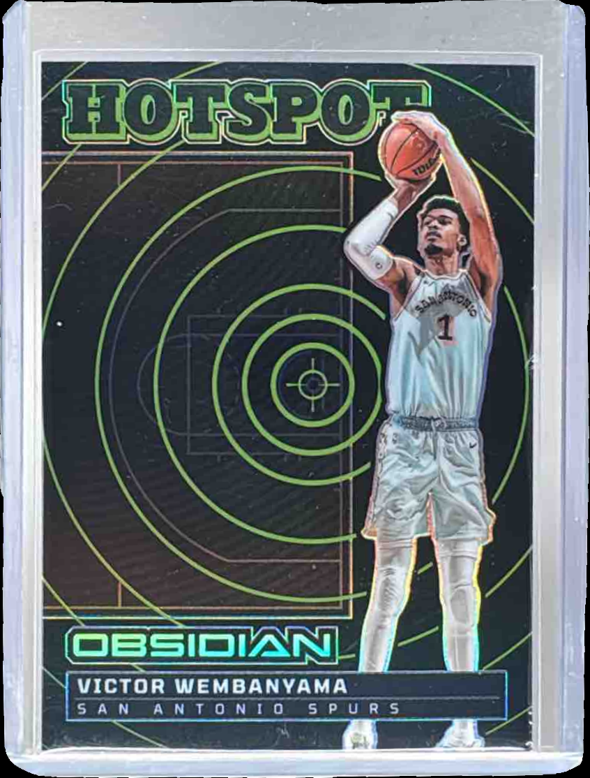 Victor Wembanyama 2024 Obsidian #8 Hotspot /125 Price Guide