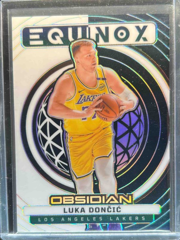 Luka Doncic 2024 Obsidian #23 Equinox /125 RAW