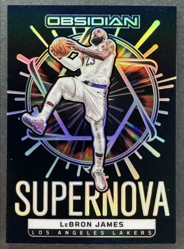 LeBron James 2024 Obsidian #3 Supernova /125 RAW