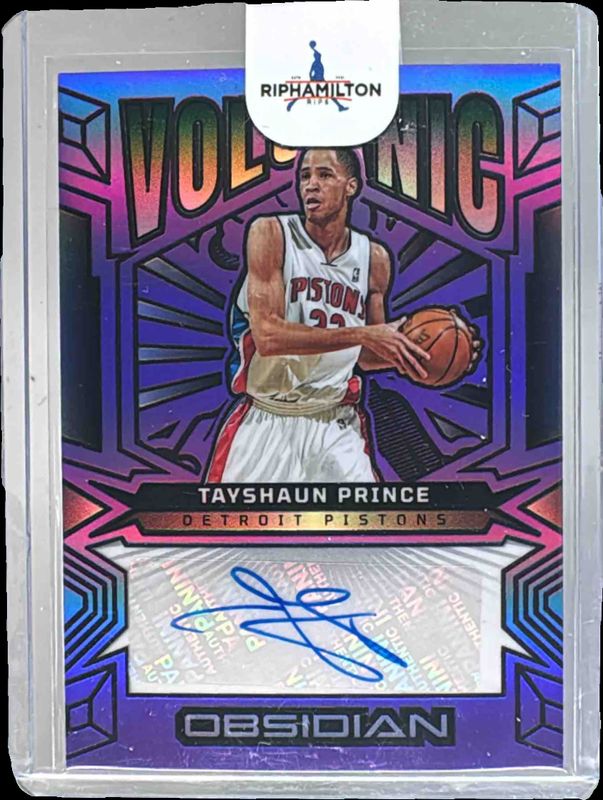 2024 Obsidian #20 Volcanic Signatures - Electric Etch Purple Flood /49