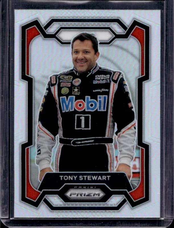Tony Stewart 2024 Prizm NASCAR #6 Silver RAW