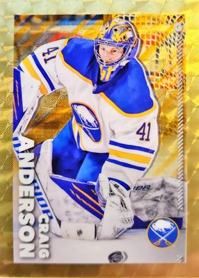 2022 Topps Chrome NHL Sticker Collection #64 Superfractor /1