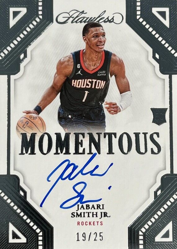 2022 Flawless #MA-JSJ Momentous Autographs /25