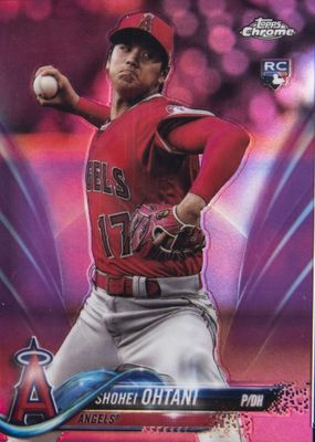 2018 Topps Chrome Update #HMT1 Pink Refractor