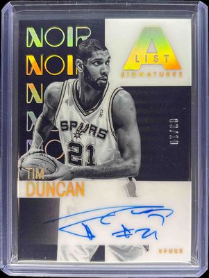 2024 Noir #6 A-List Signatures - Holo Gold /10